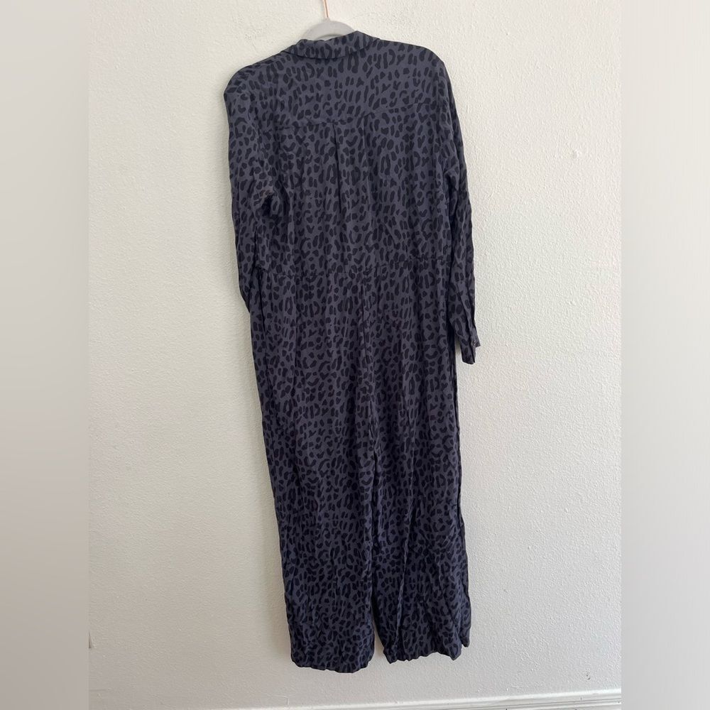 Rails Leopard Print Black/Gray Jumpsuit, Flawed, … - image 8